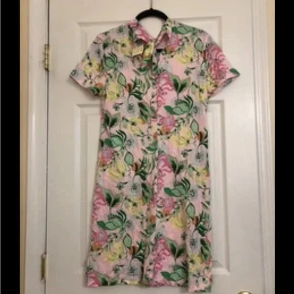 Lilly Pulitzer Vibrant Floral Mini Dress - Picture 3 of 3